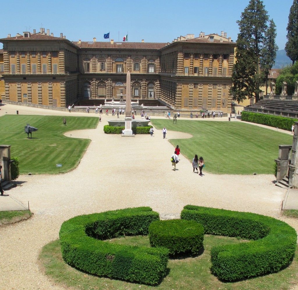 The formidable Medici Palace, Palazzo Piti. Photo by Marla Norman 