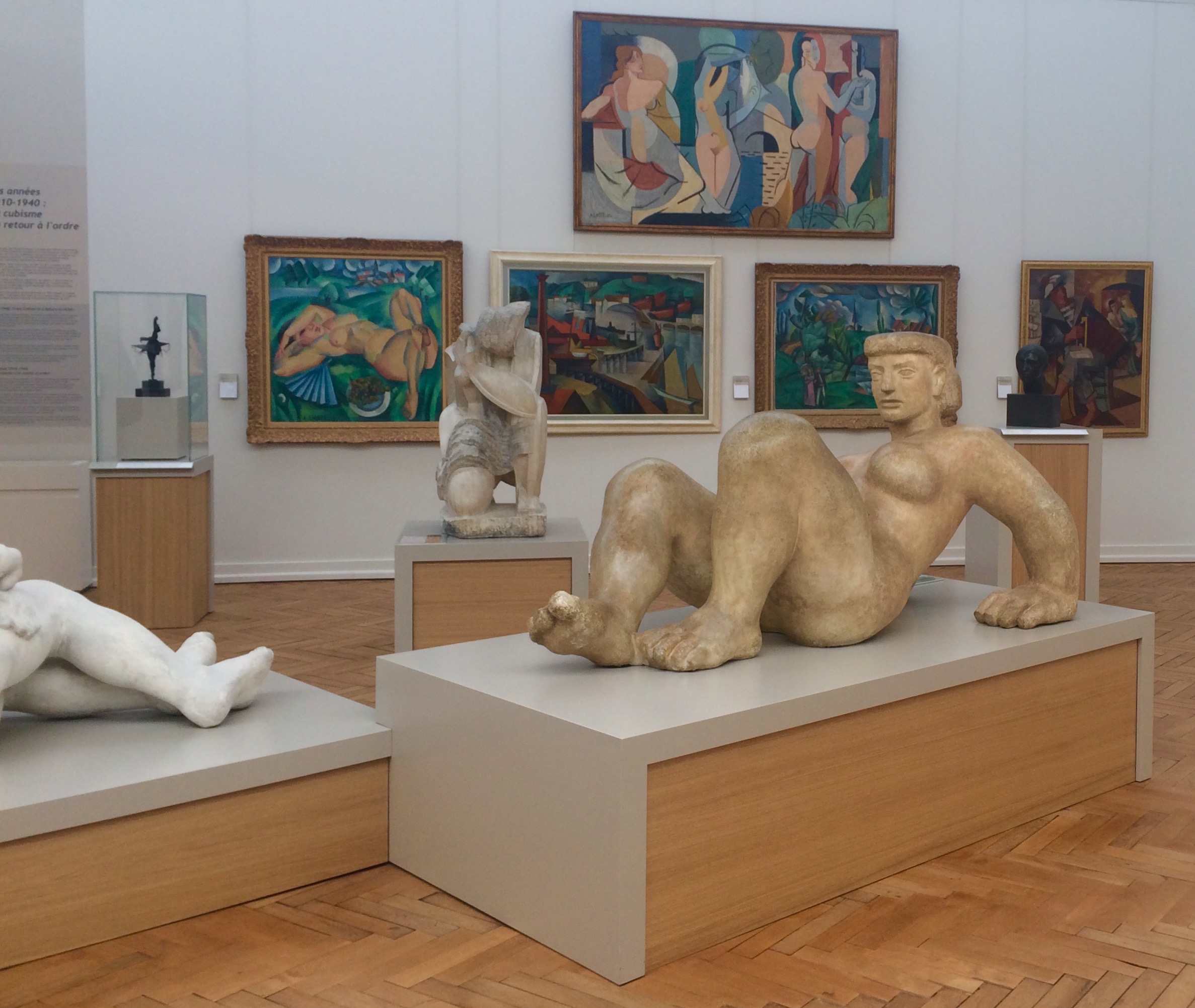 Paintings by Picasso, bronzes by Degas and massive sculptures by Bordeaux-native son Joseph Rivière at the Musée des Beaux-Arts. Photos by Marla Norman.