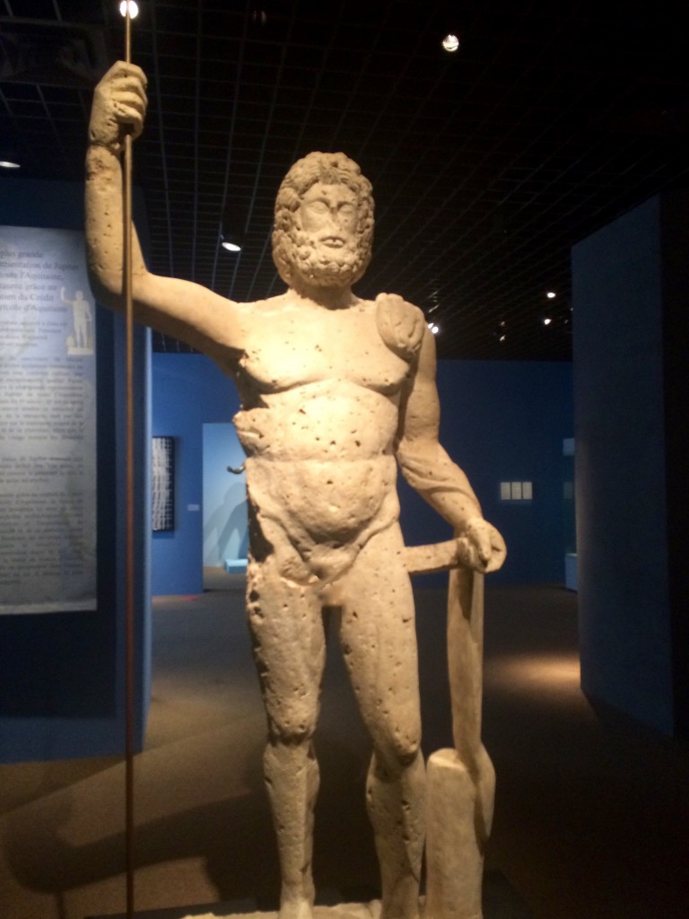 Bronze Hercules from the 2nd-3rd century.