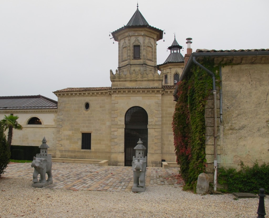 The pagodas and elephants of Cos d'Estournel.