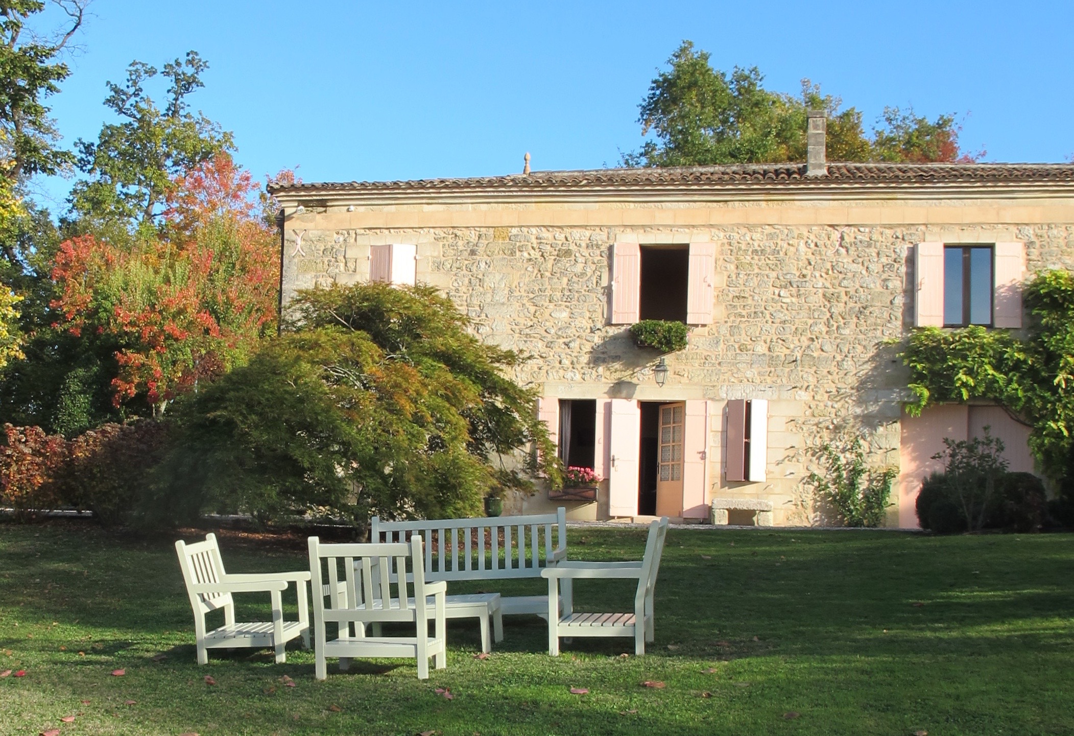 Château Troplong Mondot offers a cottage house and three apartments on the estate. Photo by Marla Norman