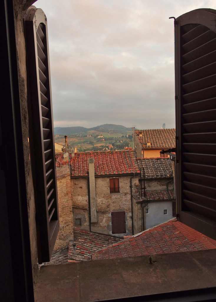 More ancient rooftops as seen from Hotel L'Antico Pozzi.