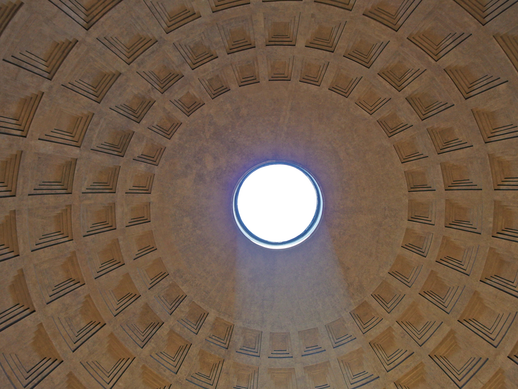 The Eye of God - Dome of the Parthenon.