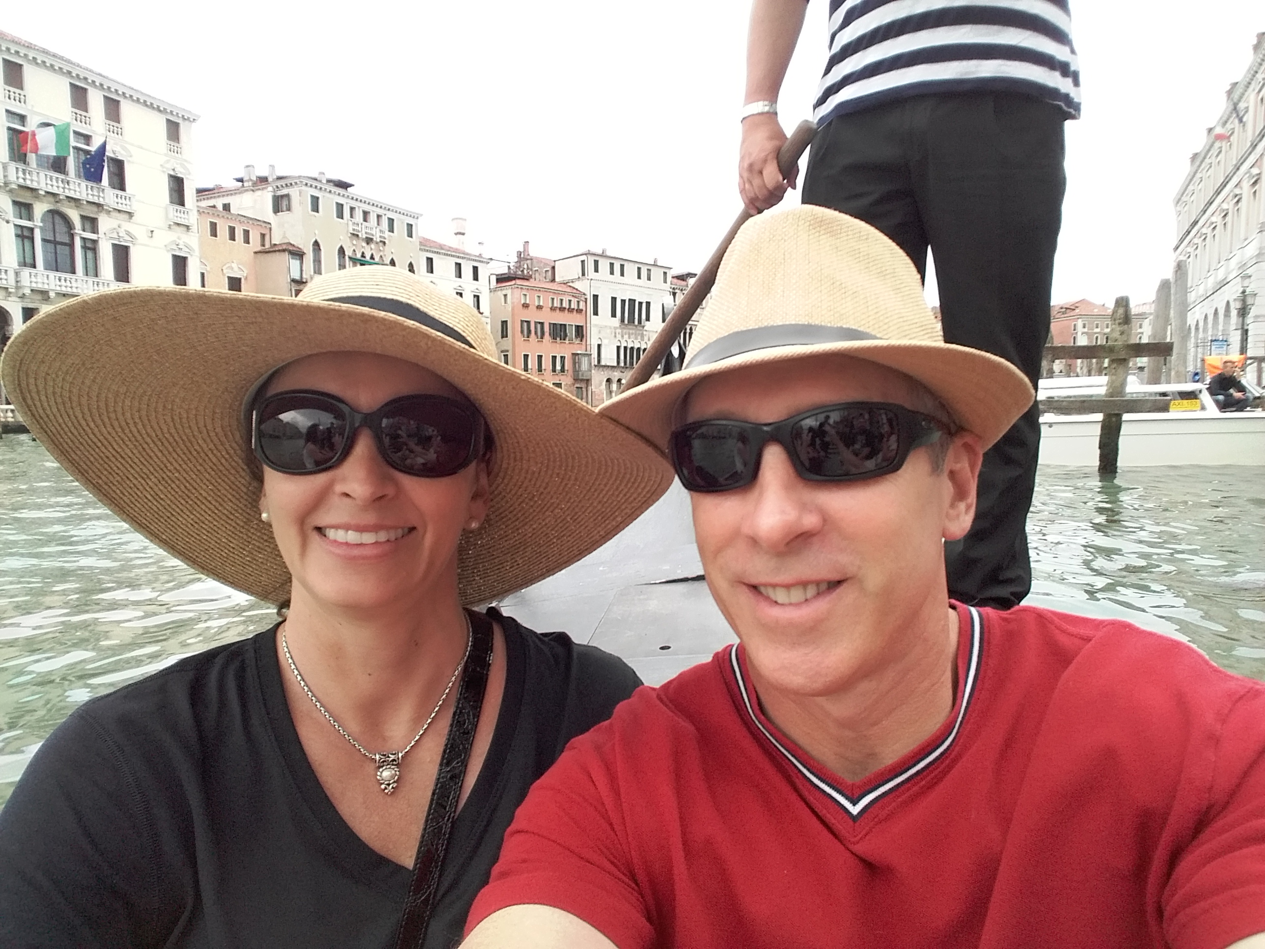 Todd and Marcela in Venice