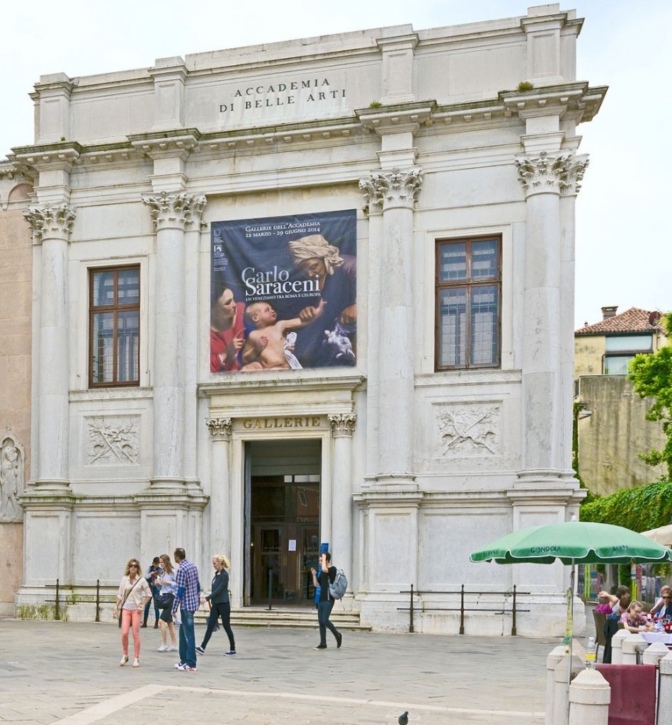 Gallerie dell' Academia, Venice's largest art museum. Photo from Wikipedia.