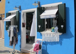 Burano is especially known for its lace. Photo by Marla Norman.