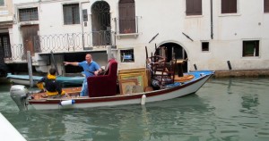 Moving day in the Cannaregio. Photo by Marla Norman.