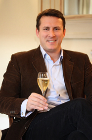Vianney Graveraux, Export Director for Champagnes Salon and Delamotte