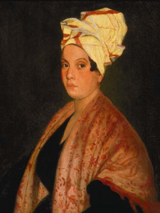 Portrait of Marie Laveau by Frank Schneider. Photo from Wikipedia.