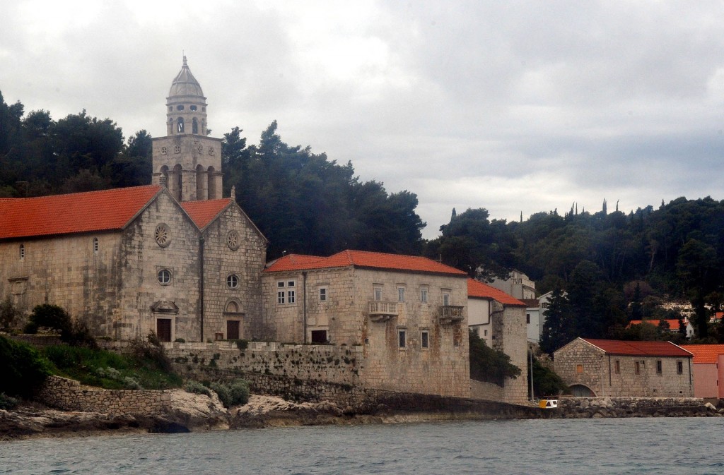 Church and Monastery of Saint Nikola on Korčula Island. Photo from Wikipedia.