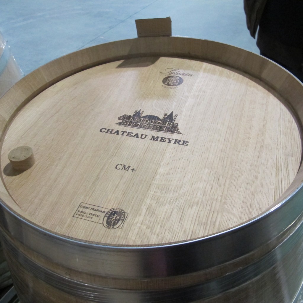 The last step is branding the barrel. 