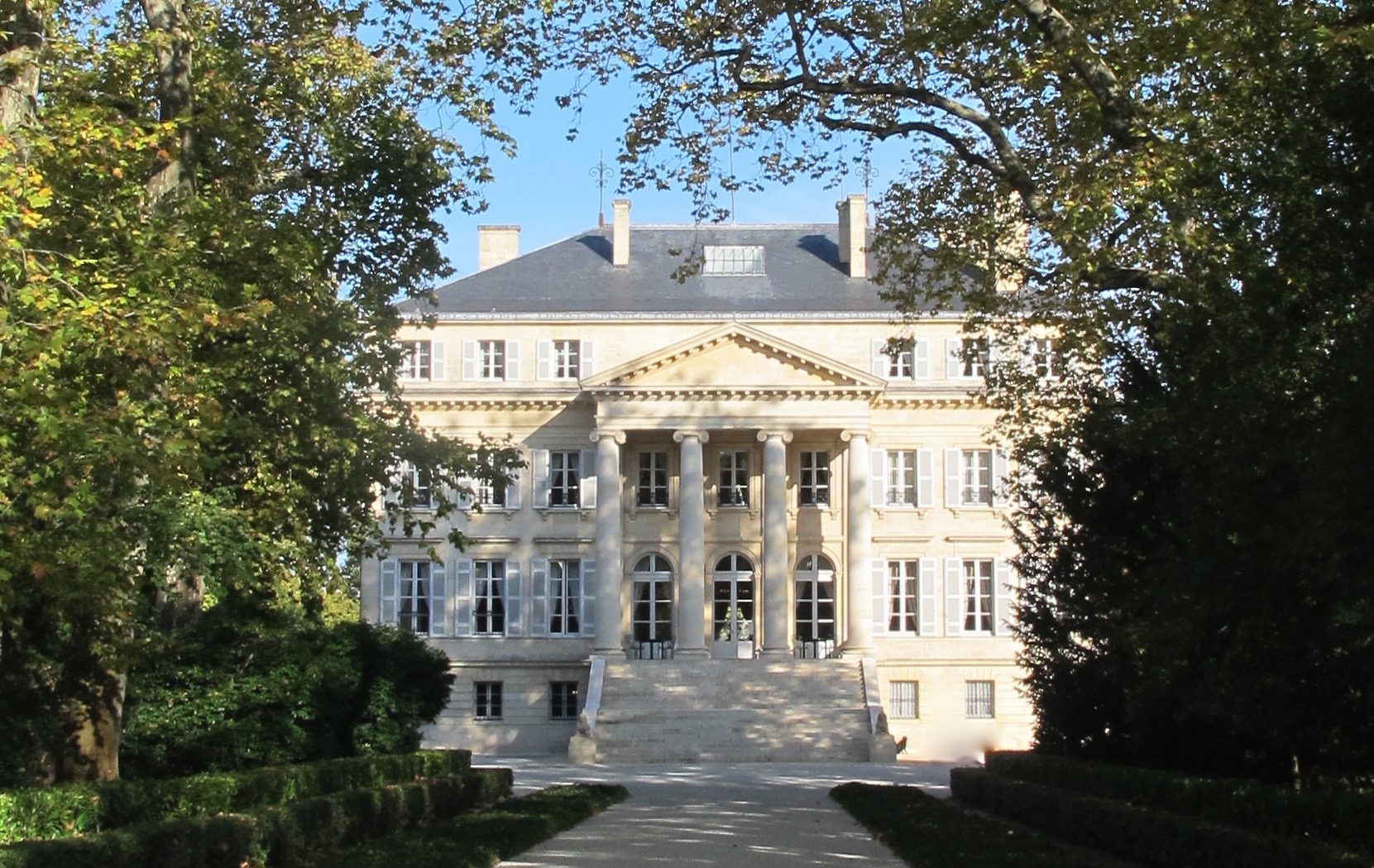 Château Margaux, often called the Versailles of the Médoc. Photo by Marla Norman.