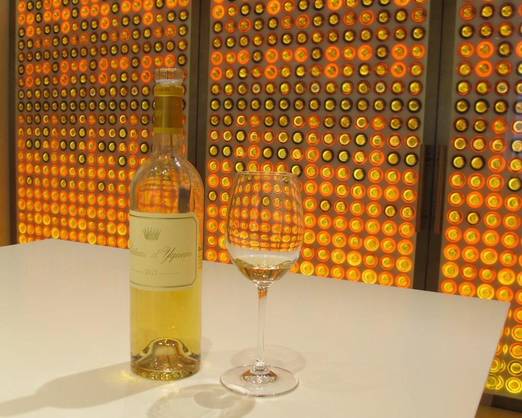 Pure gold - Château d’Yquem 2013. Photo by Marla Norman.