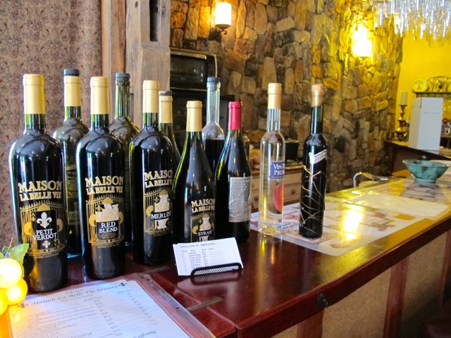 A Vin de Pêche and walnut liquor are especially noteworthy at Maison la Belle Vie. 