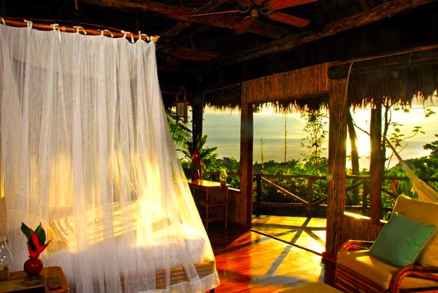 Romantic surroundings within a 1,000 acre rain forest at Lapa Ríos. Photo courtesy of Lapa Ríos
