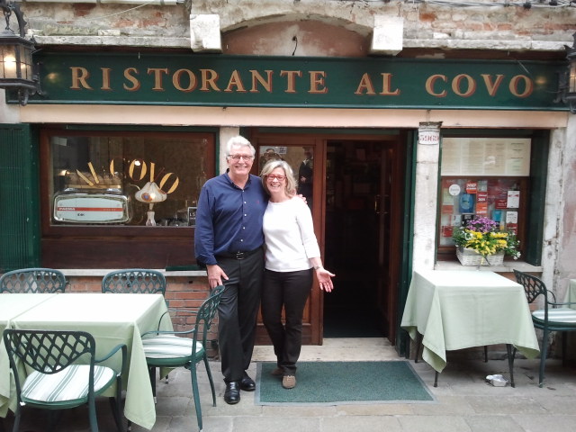 Cesare Benelli and his wife Diane, a native Texan, own Ristorante al Covo.