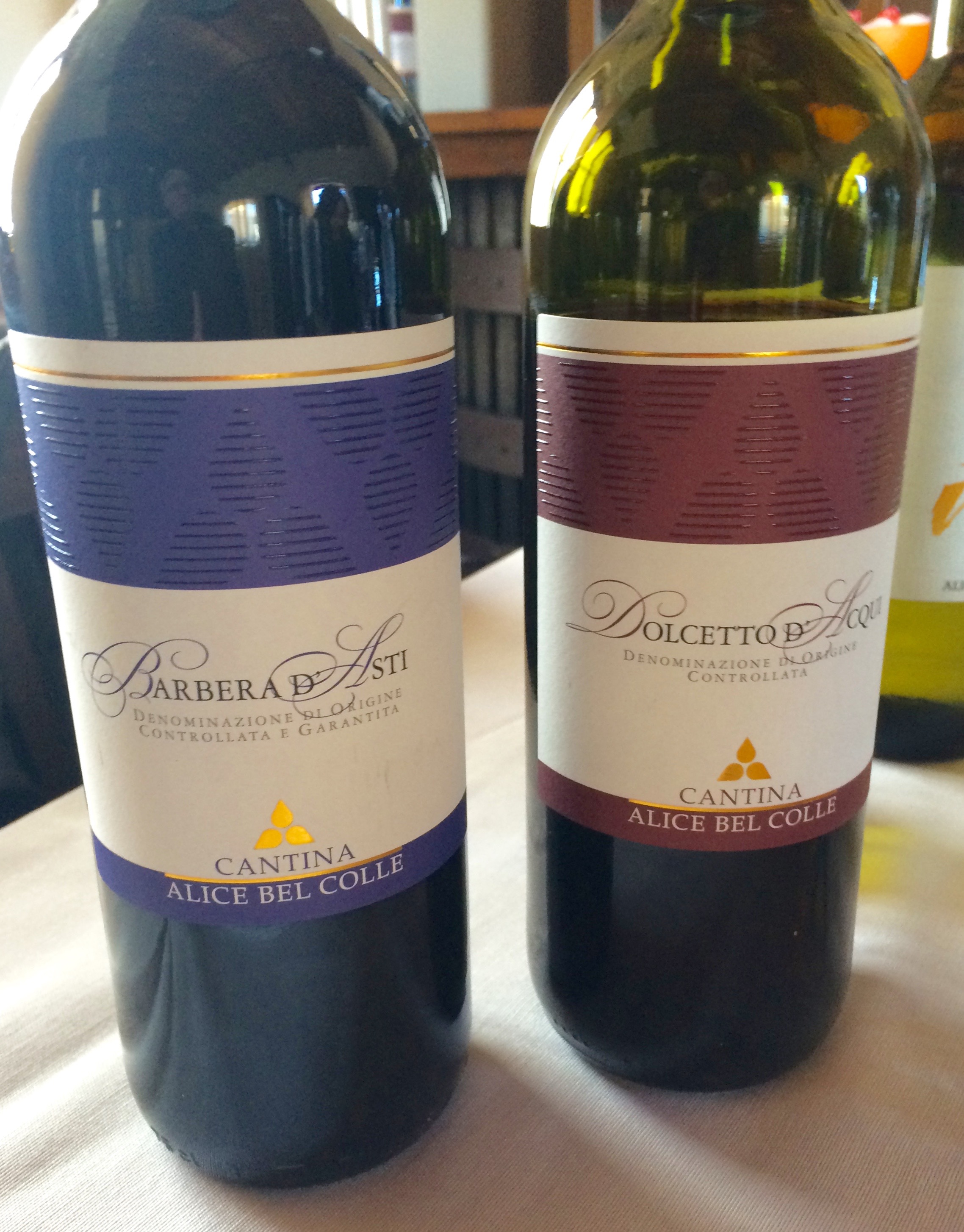 Barbera & Dolcetto, the two most popular varietals in Piedmont.