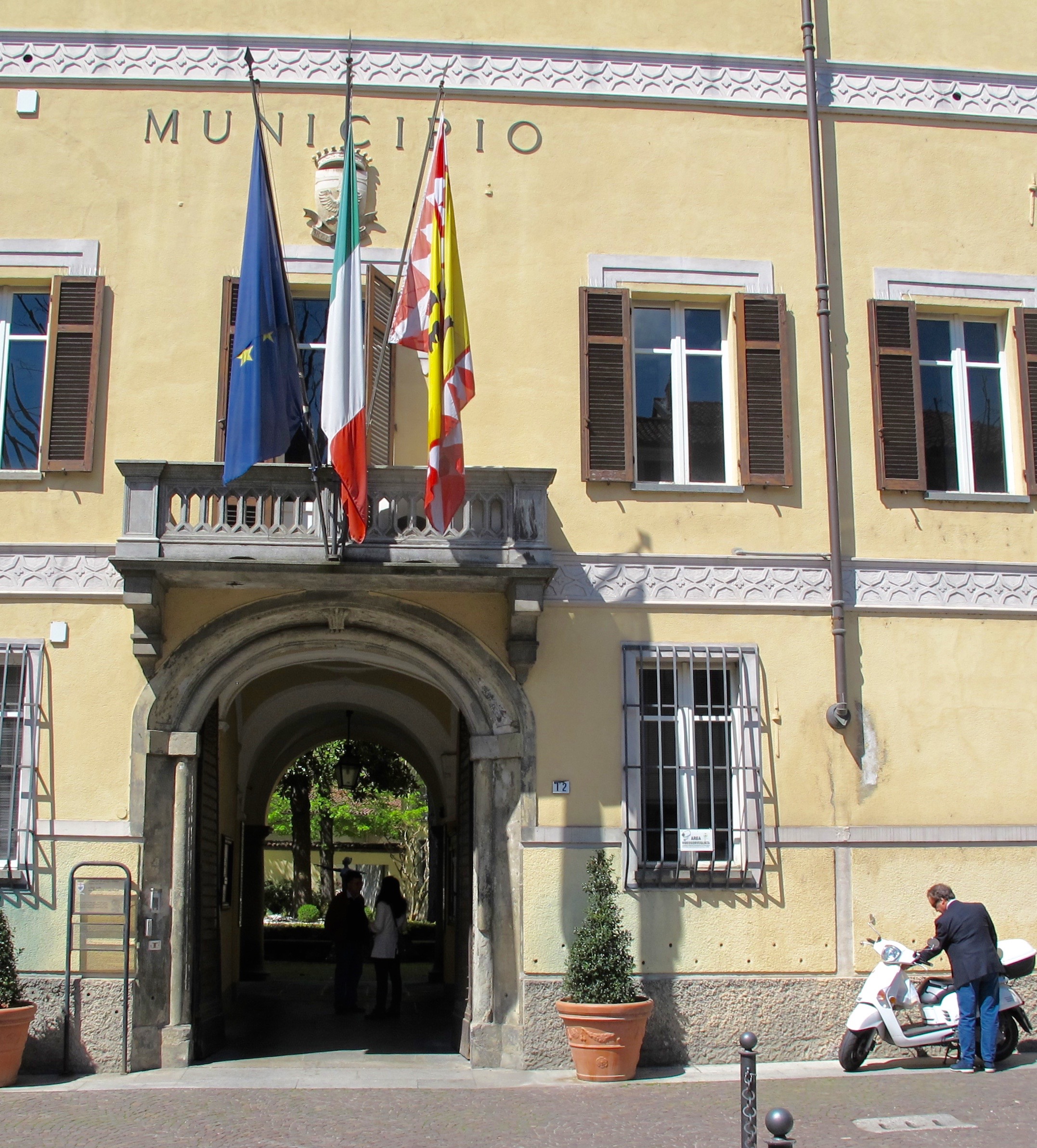 City Hall at Acqui Terme. Photo by Marla Norman