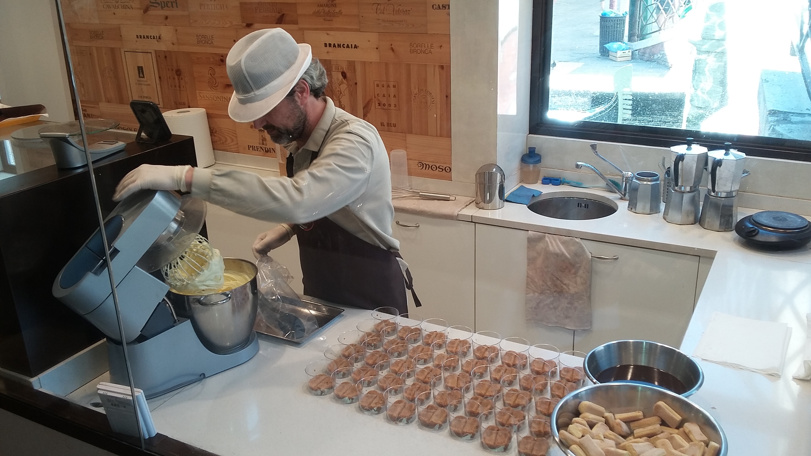 A gourmet shop that boasts the best tiramisu in Venice - maybe Italy!