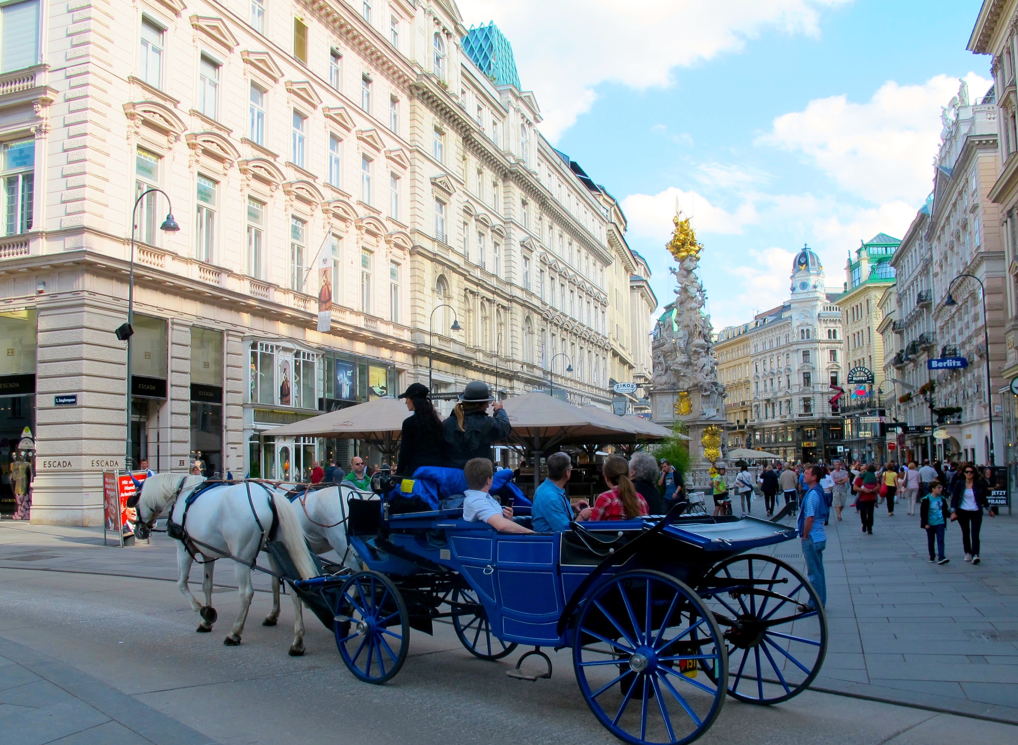 With it's beautifully maintained Baroque and Art Nouveau buildings, Vienna is itself a confection.