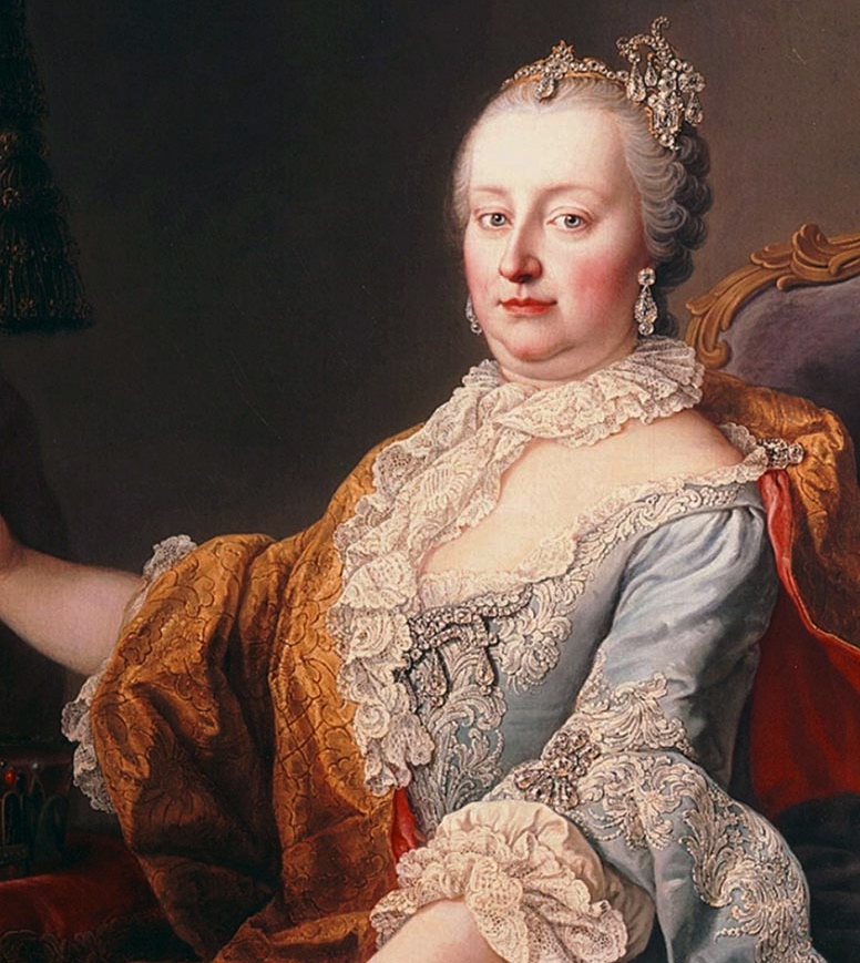 Portrait of Empress Maria Theresa. From Wikipedia.