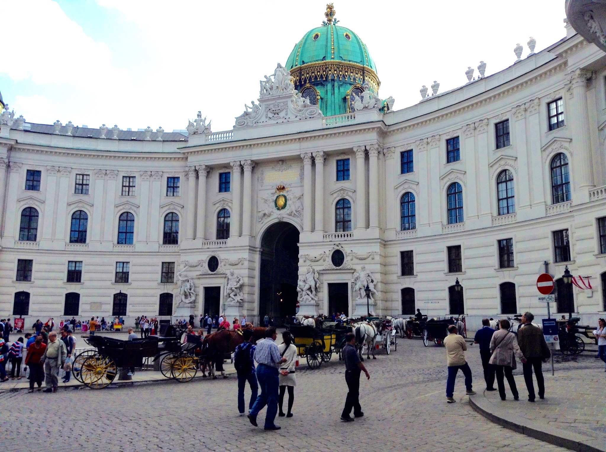 Hofburg, once the center of the Habsburg monarchy, now serves as the capital of Austria.