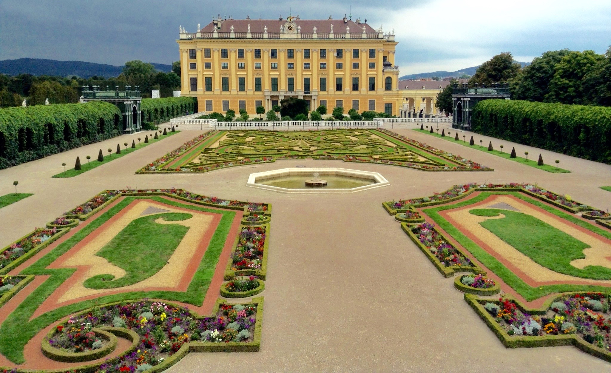 Schönbrunn Palace and formal gardens. Photo by Marla Norman.