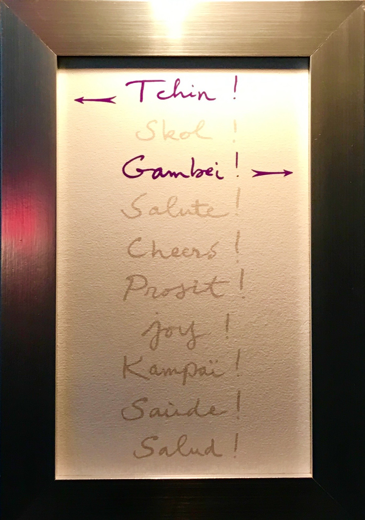 So many ways to say "Cheers." Each room at Hotel Les Avisés is named for a unique toast.