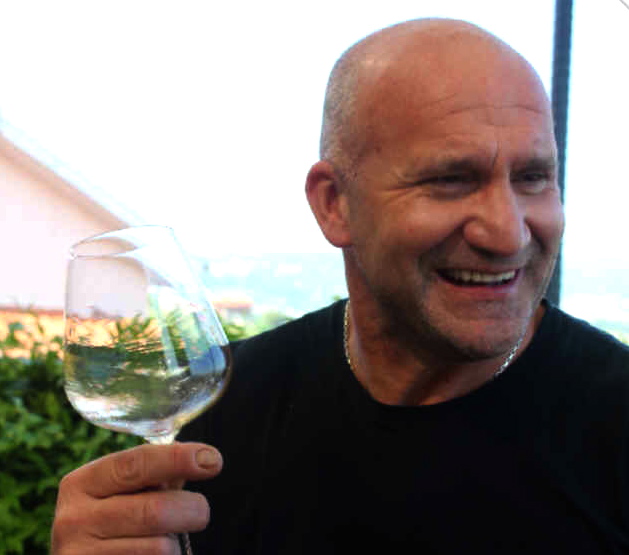 Aleš Kristančič, owner of Movia vineyards and Vinoteka Movia. Photo courtesy of Movia.