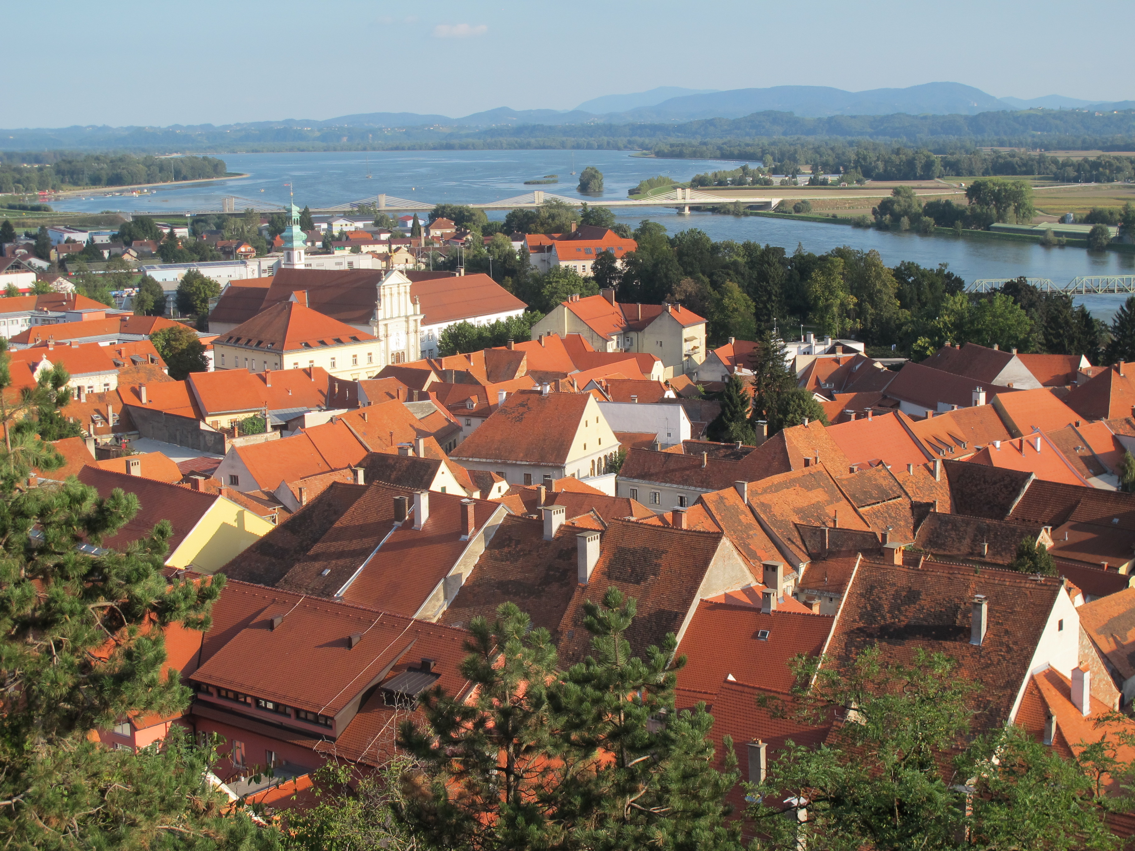 Ptuj, the oldest city in Slovenia and one of the loveliest.