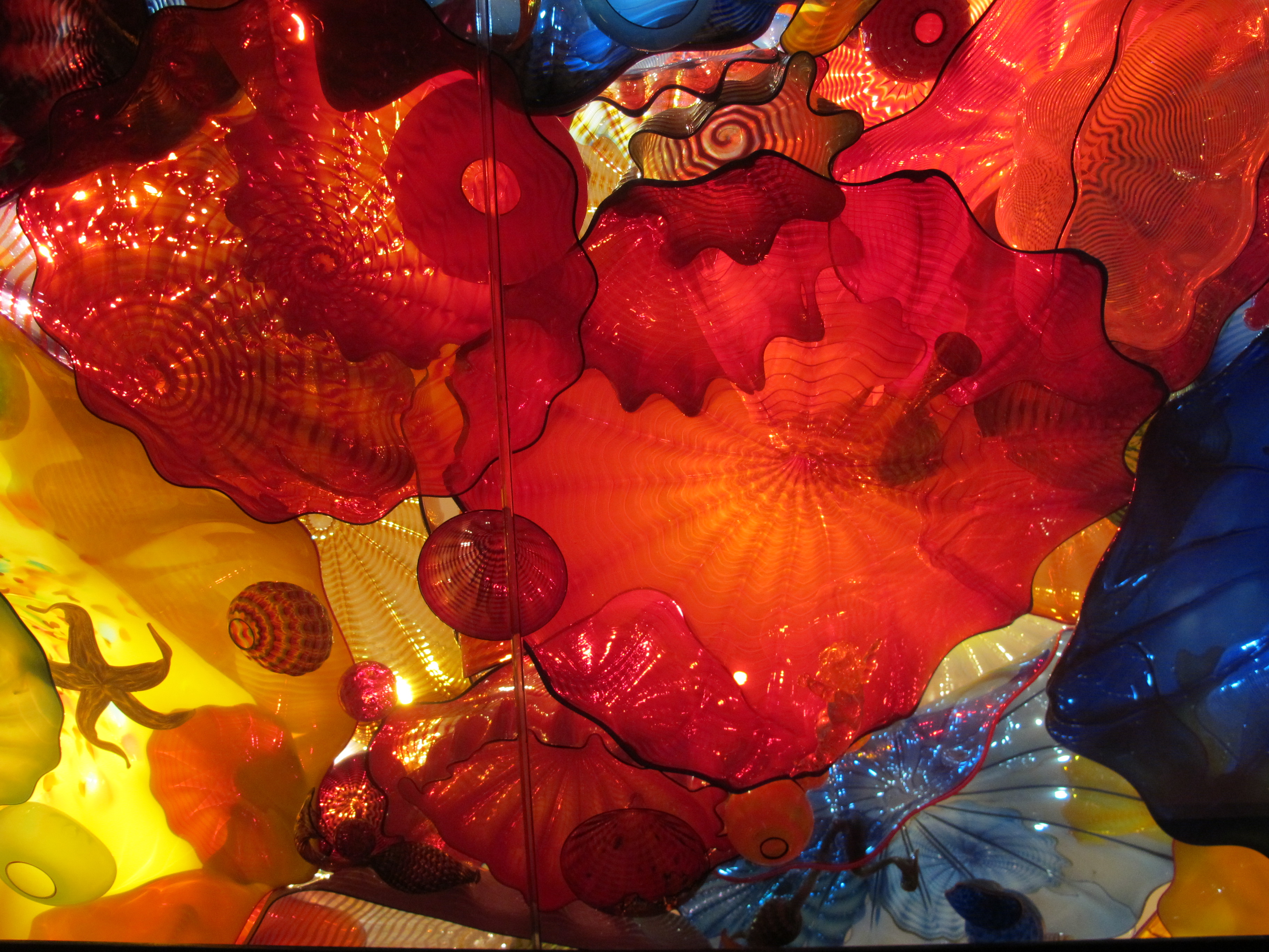 Washington State native, Dale Chihuly’s work is included in more than 200 museum collections worldwide. Photo by Marla Norman