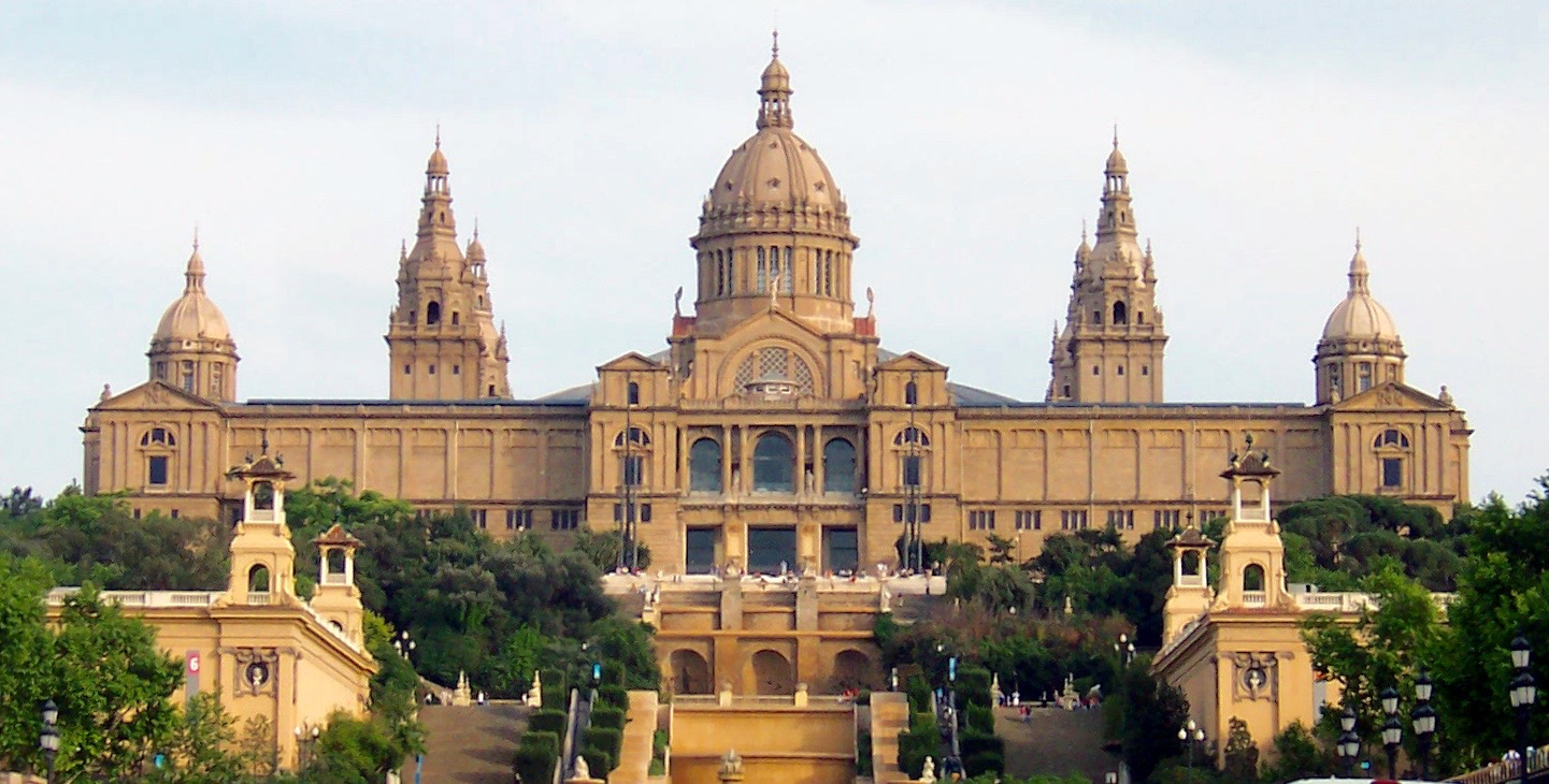 The Museu Nacional d’Art de Catalunya sits high above the city on Montjuïc.
